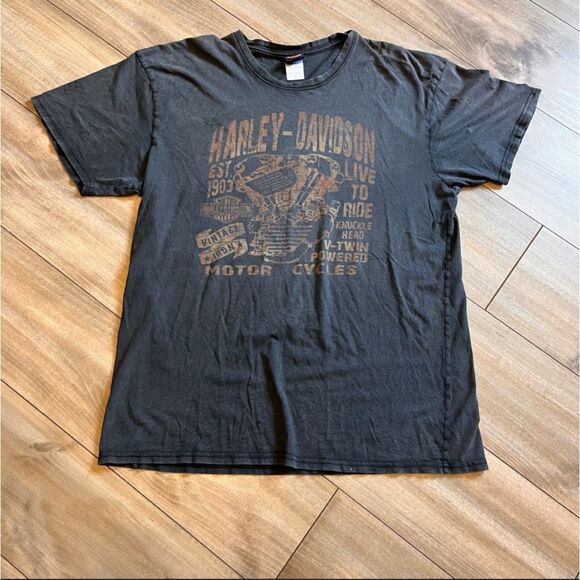 Lot of 4 Harley Davidson Motorcycle Casual Shirts Men XL - Picture 2 of 6